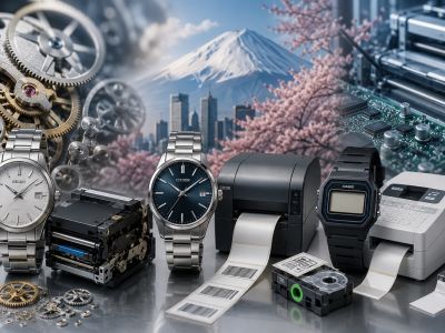 Seiko, Citizen a Casio nie sú iba hodinky