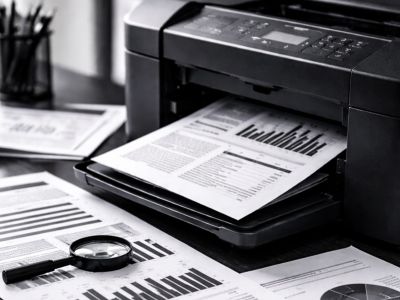 Monochromatická tlač: sila čiernej, ktorú netreba podceňovať