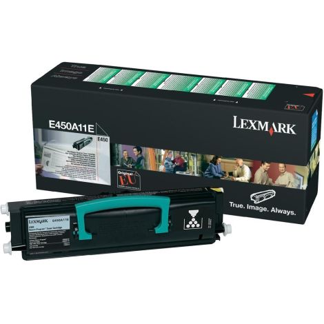 Toner Lexmark E450A11E (E450), čierna (black), originál