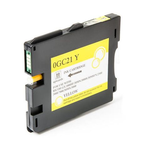 Cartridge Ricoh GC21Y, 405535, žltá (yellow), alternatívny