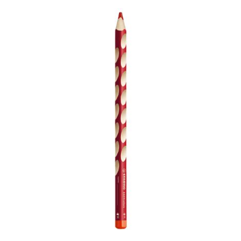 Pastelka STABILO EASYcolors pre pravákov tmavo červená