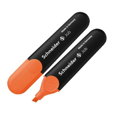 Zvýrazňovač  SCHNEIDER "Job 150", 1-5 mm, oranžový