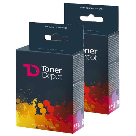 Atramentová kazeta Epson T007 + T008, TonerDepot, multipack, prémium