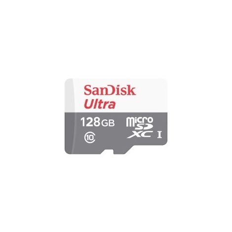 SanDisk Ultra/micro SDXC/128GB/UHS-I U1 / Class 10 SDSQUNR-128G-GN6MN