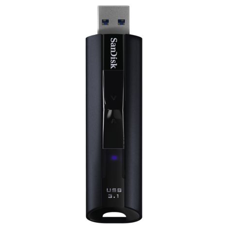 SanDisk Extreme PRO/128GB/USB 3.1/USB-A/Čierna SDCZ880-128G-G46