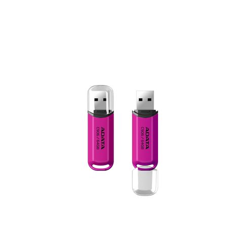 ADATA C906/64GB/USB 2.0/USB-A/Ružová AC906-64G-RPP