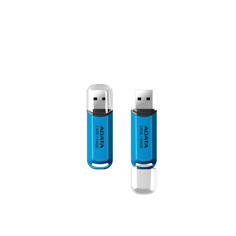ADATA C906/64GB/USB 2.0/USB-A/Modrá AC906-64G-RWB
