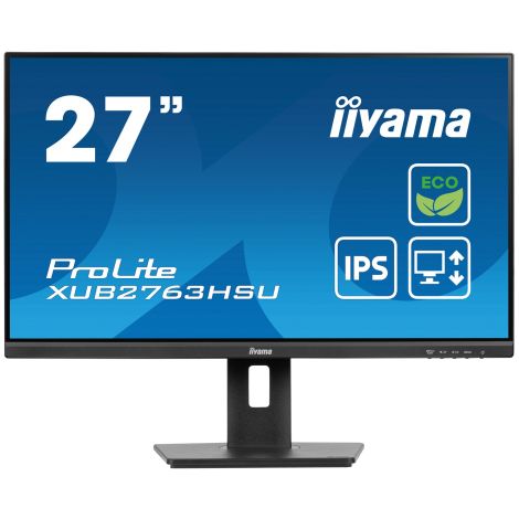 iiyama ProLite/XUB2763HSU-B1/27"/IPS/FHD/100Hz/3ms/Black/3R XUB2763HSU-B1