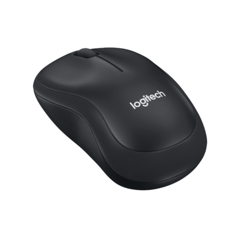 Logitech M220/Kancelárska/Optická/1 000 DPI/Bezdrôtová USB/Čierna 910-004878