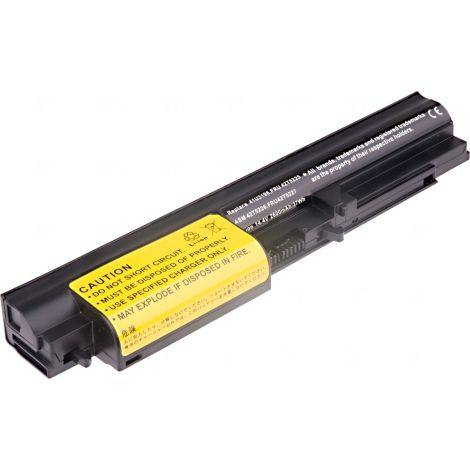 Batérie T6 Power IBM ThinkPad T61 14,1 wide, R61 14,1 wide, R400, T400, 2600mAh, 37Wh, 4cell NBIB0058