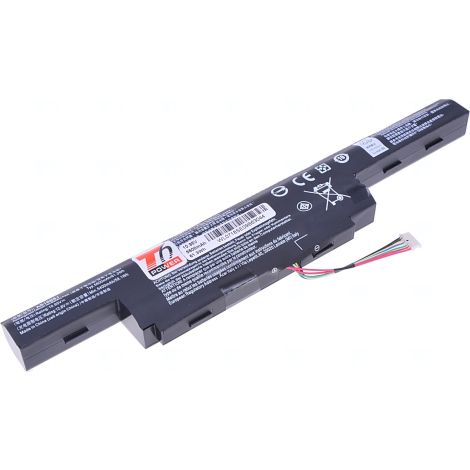 Batérie T6 Power Acer Aspire E5-575, E5-774, F5-573, TravelMate P256-G2, 5200mAh, 56Wh, 6cell NBAC0091