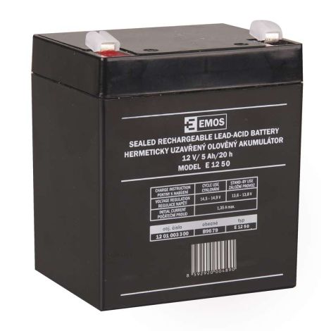 AKUMULÁTOR SLA 12V 5Ah FA6,3 1201003300