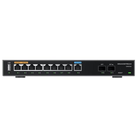 Grandstream GWN7003 VPN router 2 SFP, 9 Gb porty / 1 PoE in, 2 PoE out GWN7003