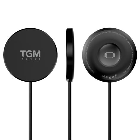 TGM 3v1 bezdrôtová nabíjačka kompatibilná s MagSafe TGMP31NCMNCW-BK