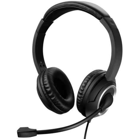Sandberg PC sluchátka USB Chat Headset s mikrofónom, čierna 126-16