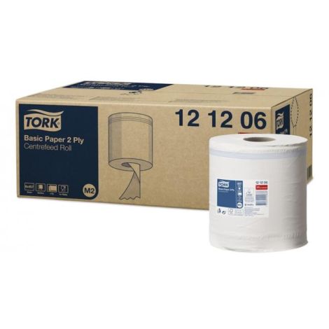 Papierové utierky v rolke so stred. odvíjaním 2-vrstv. TORK Universal M2 (6ks) 