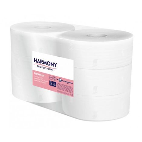 Toaletný papier 2-vrstvový Harmony Premium Jumbo 26 cm, návin 236 m (1 ks) 
