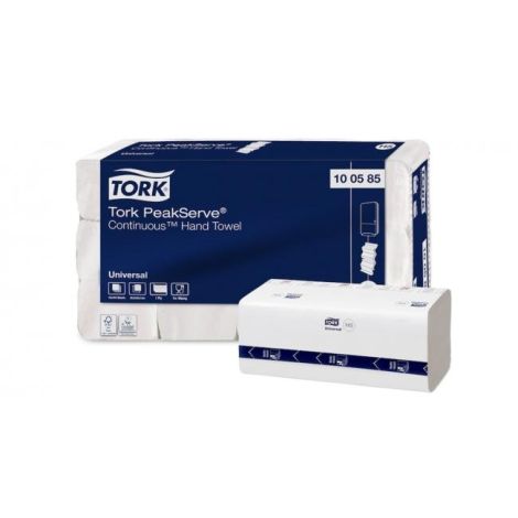 Papierové utierky skladané 1-vrstv. TORK PeakServe nadväzujúce H5 (12bal.) 