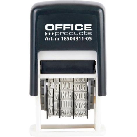 Pečiatka Office products Dátumovka samofarbiaca čierna 