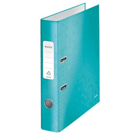 Zakladač pákový Leitz 180° WOW 5cm ľadovo modrý 