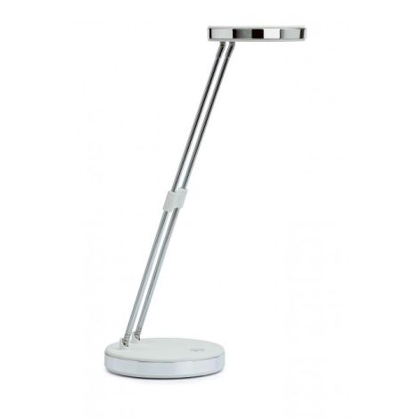 Lampa stolná LED MAUL Puck biela 