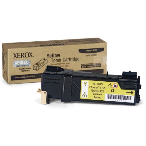 Toner Xerox 106R01337 (6125), žltá (yellow), originál