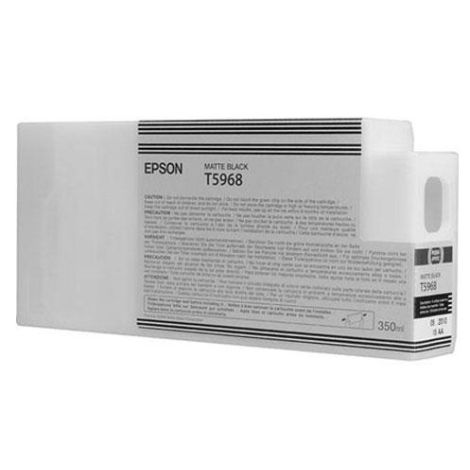 Cartridge Epson T5968, matná čierna (matte black), originál