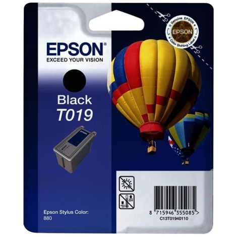 Cartridge Epson T019, čierna (black), originál