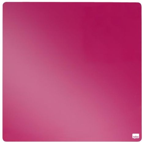 Magnetická tabuľa Nobo 36x36cm ružová