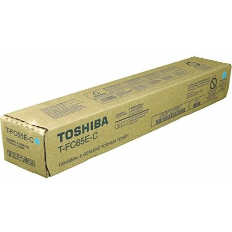 Toner Toshiba T-FC65E-C, azúrová (cyan), originál
