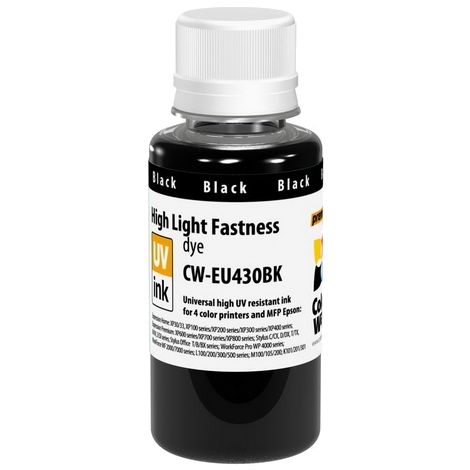 Atrament pre kazetu Epson T7011, dye, odolné voči UV, čierna (black)