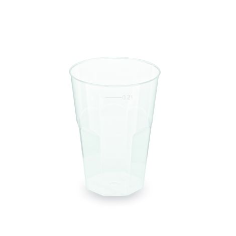 Pohár vratný (PP) opakovane použiteľný extra-silný Koktejl Ø70mm 0,2L [12 ks]
