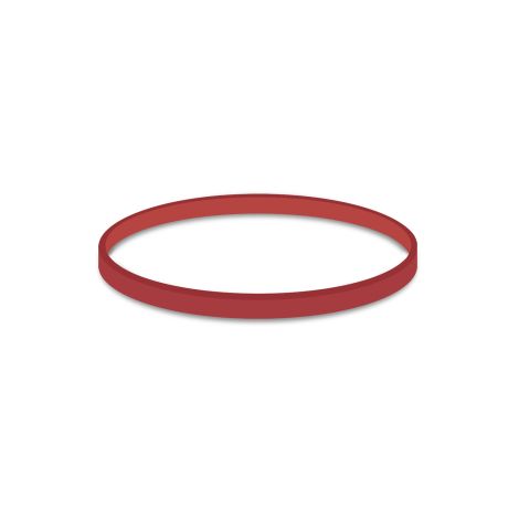 Gumička silná červená 3mm Ø8cm [1 kg]