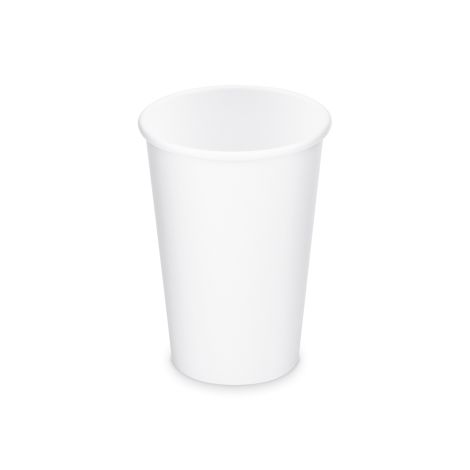Papierový pohár (FSC Mix/PE) biely Ø80mm 330ml `0,3L/10oz/ML` [50 ks]