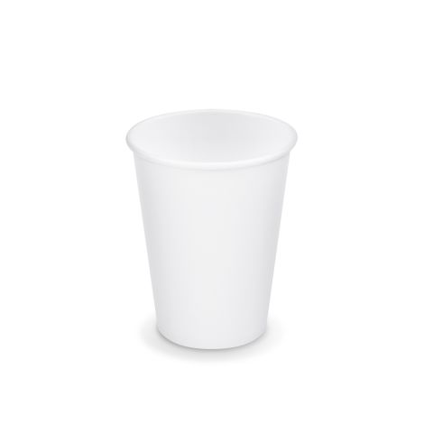 Papierový pohár (FSC Mix/PE) biely Ø90mm 420ml `0,3L/12oz/L` [50 ks]