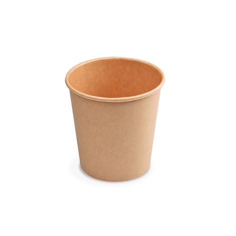 Papierový pohár (FSC Mix/PE) kraft Ø73mm 200ml `0,18L/7oz/S` [50 ks]