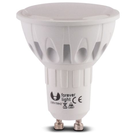 LED žiarovka GU10, 5W, 230V, 3000K, biela teplá