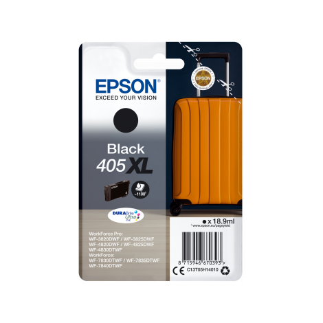 Cartridge Epson 405XL, T05H1, C13T05H14010, čierna (black), originál