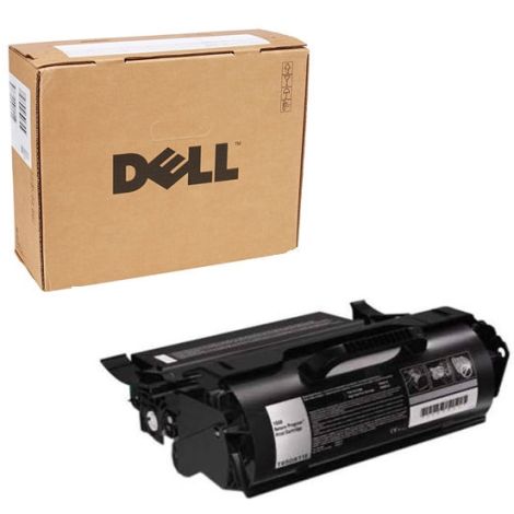 Toner Dell 593-11050, Y902R, čierna (black), originál
