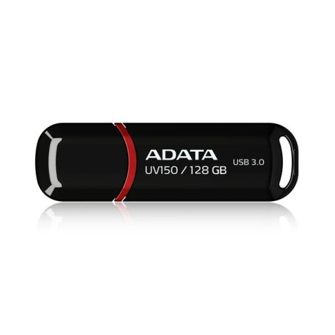 ADATA UV150/128GB/40MBps/USB 3.0/USB-A/Čierna AUV150-128G-RBK
