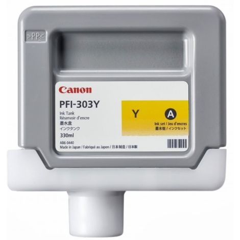 Cartridge Canon PFI-303Y, žltá (yellow), originál
