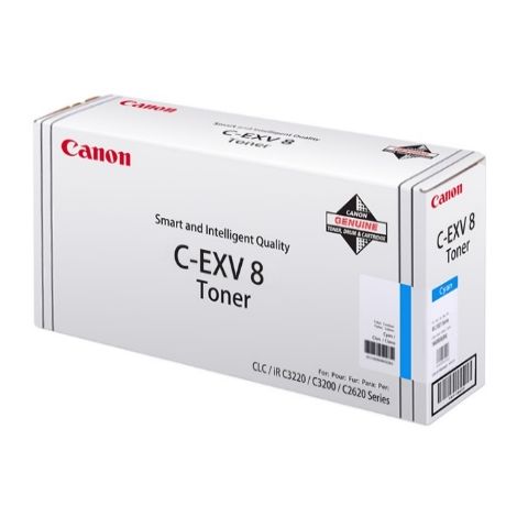 Toner Canon C-EXV8, azúrová (cyan), originál