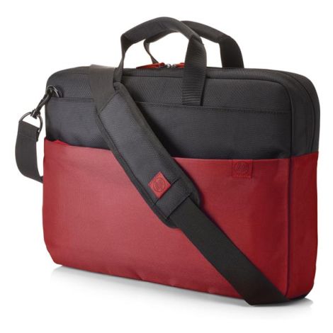 Taška na notebook 15,6", Duotone BriefCase, červená z polyesteru, HP