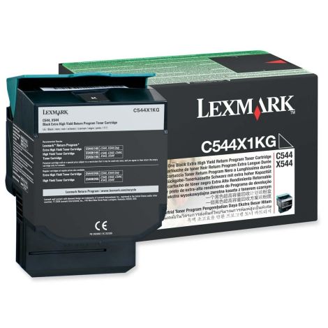 Toner Lexmark C544X1KG (C544, X544, X546), čierna (black), originál