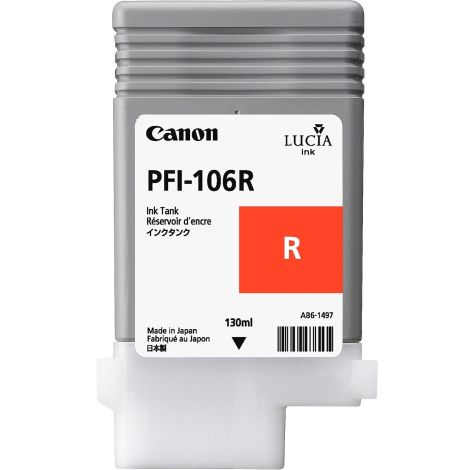 Cartridge Canon PFI-106R, červená (red), originál