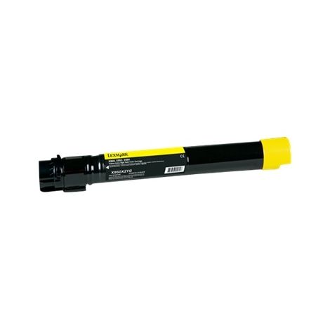 Toner Lexmark X950X2YG (X950), žltá (yellow), alternatívny