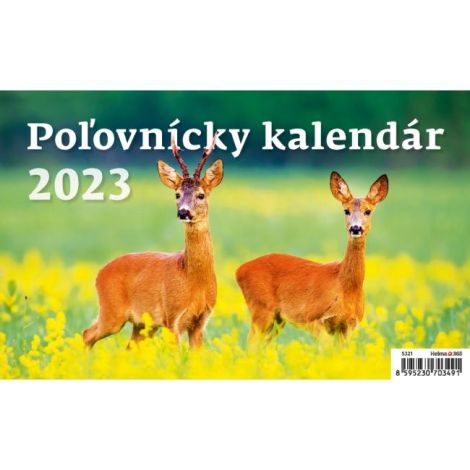 Stolový kalendár Poľovnícky 2024