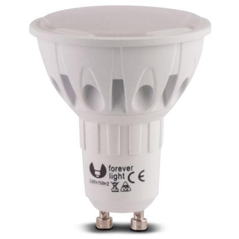 LED žiarovka GU10, 5W, 230V, biela studená