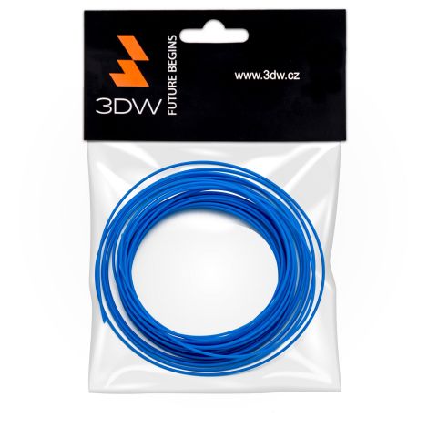 3DW - PLA filament 1,75mm modrá, 10m, tlač 190-210°C D12605
