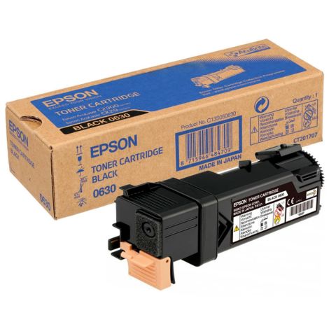 Toner Epson C13S050630 (C2900), čierna (black), originál